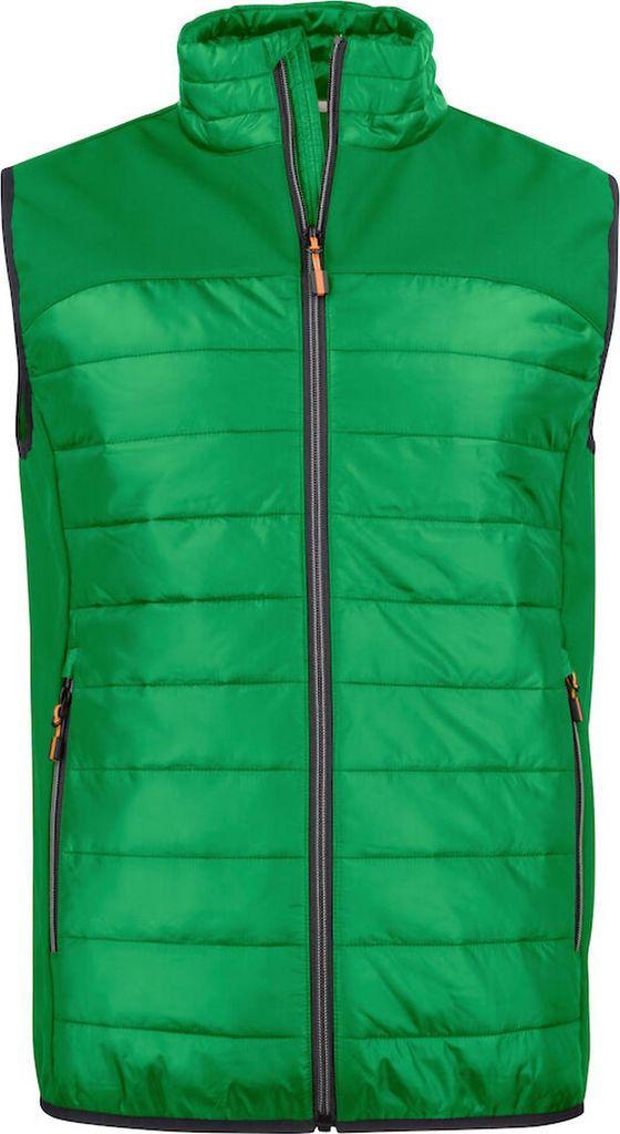 Angenehm leichte Expedition Weste mit Softshell-Einsätzen und Bluesign Wattierung