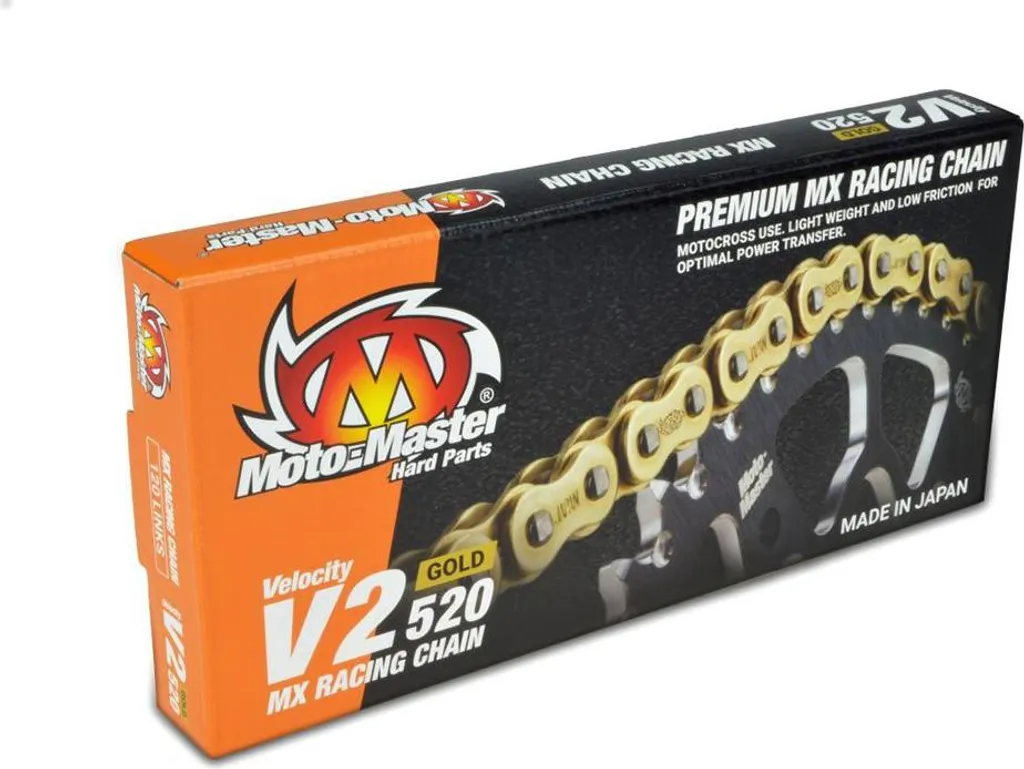 Catena Racing Moto-Master 520V2 Silver 120 | Qualità Premium MX