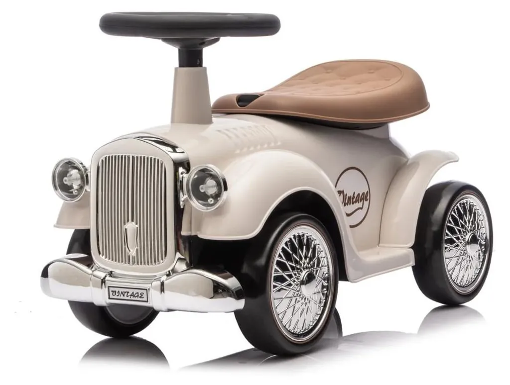 Voiture enfant vintage 1 à 3 ans avec système anti-basculement sûr