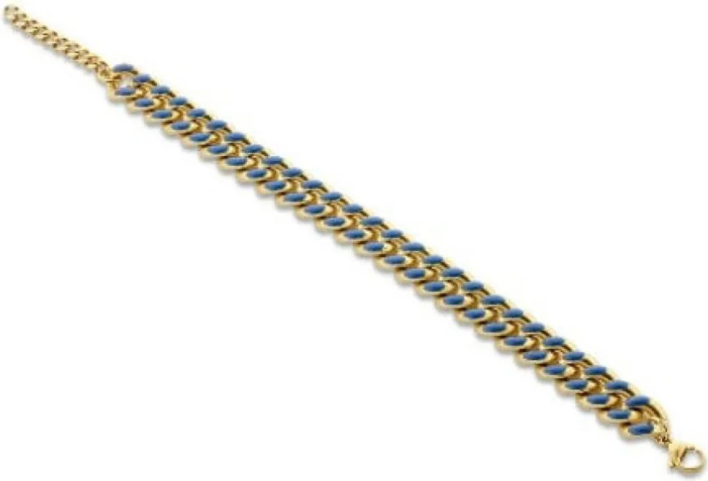Regala il Bracciale Victoria Blu Oro: Design Unico per Lei