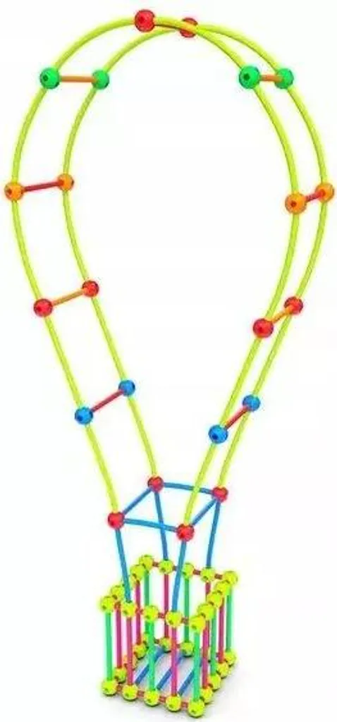 Bâtonnets de construction souples Meli Stik Neon 600 pour structures - 5