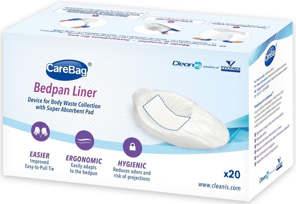 Carebag Bettpfannenbeutel (20 Stück)