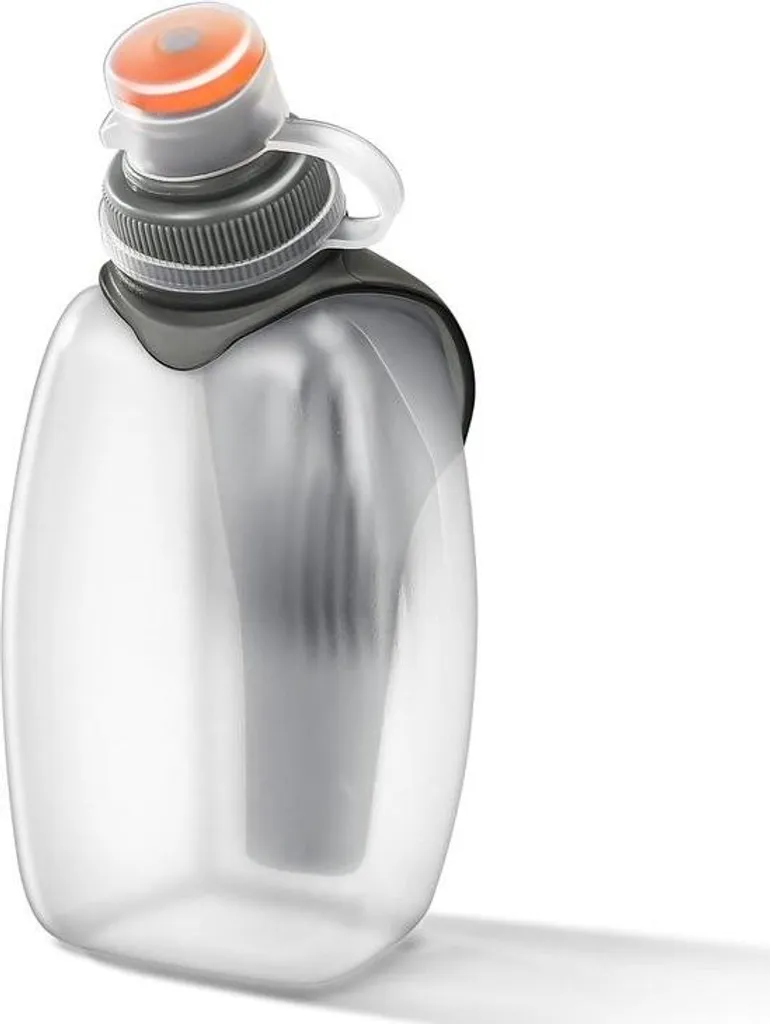 Gourde de sport 250ml sans BPA pour jogging avec clip ceinture intégré