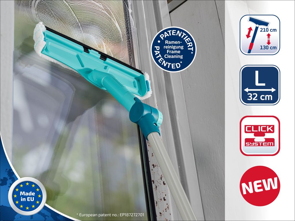 Leifheit Fensterwischer Window & Frame Cleaner L micro duo Produktbild 2