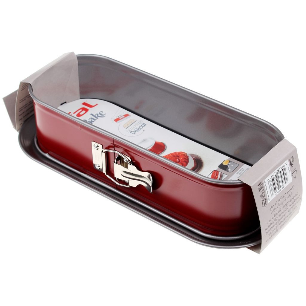 Tefal J1640314, Kuchenform, Oval, Kohlenstoffstahl, Flache Produktbild 