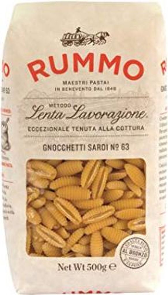 Rummo - Gnocchetti Sardi n.63 Bronze Gezeichnete - 16 Packungen mit 500 g