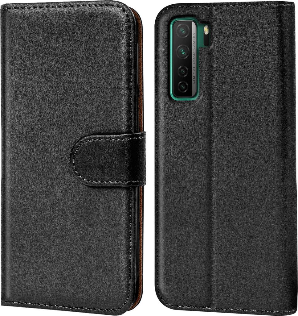 Book Case für Huawei P40 lite 5G Hülle Flip Cover Handy Tasche Schutz Hülle Etui