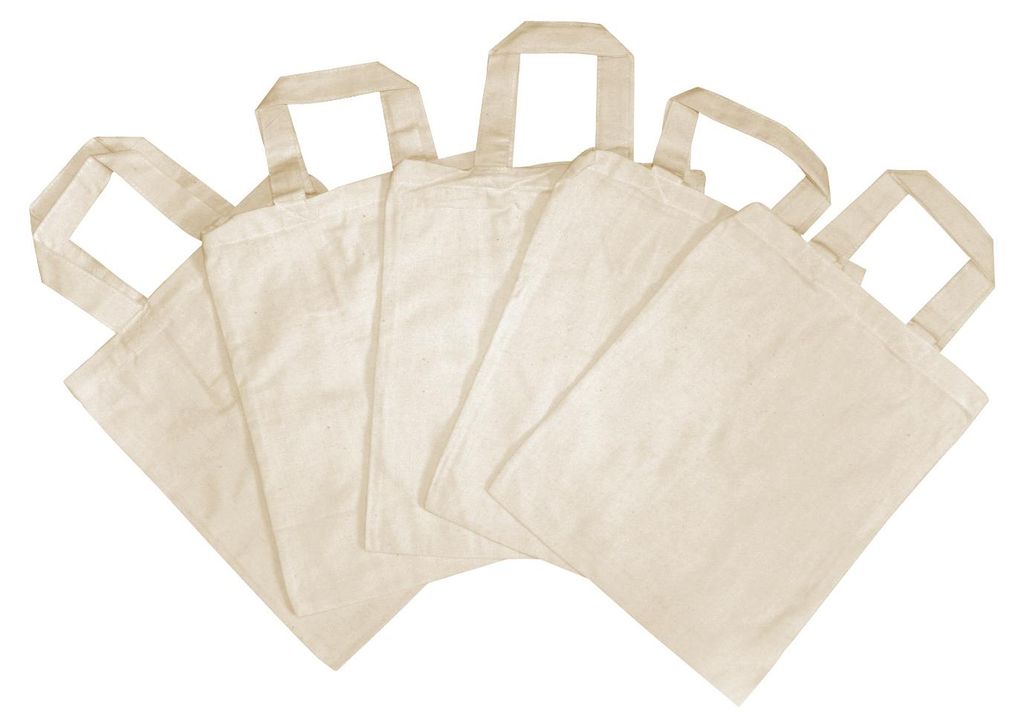 Eduplay Baumwolltaschen klein 5er Set – kreative Bastelidee Produktbild 