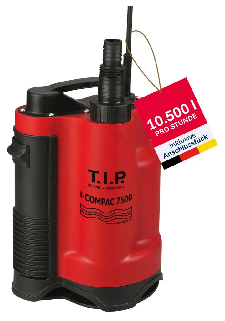Cave inondée ? Pompe submersible de drainage I-Compac 7500 haute efficacité - 4