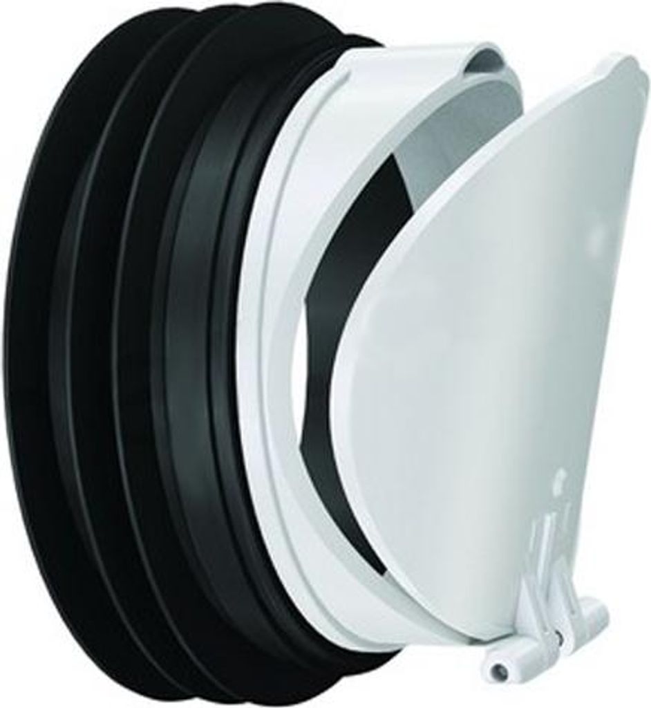 110 mm Nagetierschutzklappe für Abwasserrohre Produktbild 