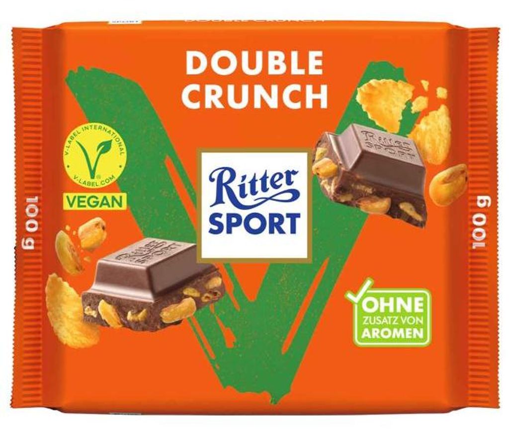 Ritter Sport Vegan Double Crunch 100g Produktbild 