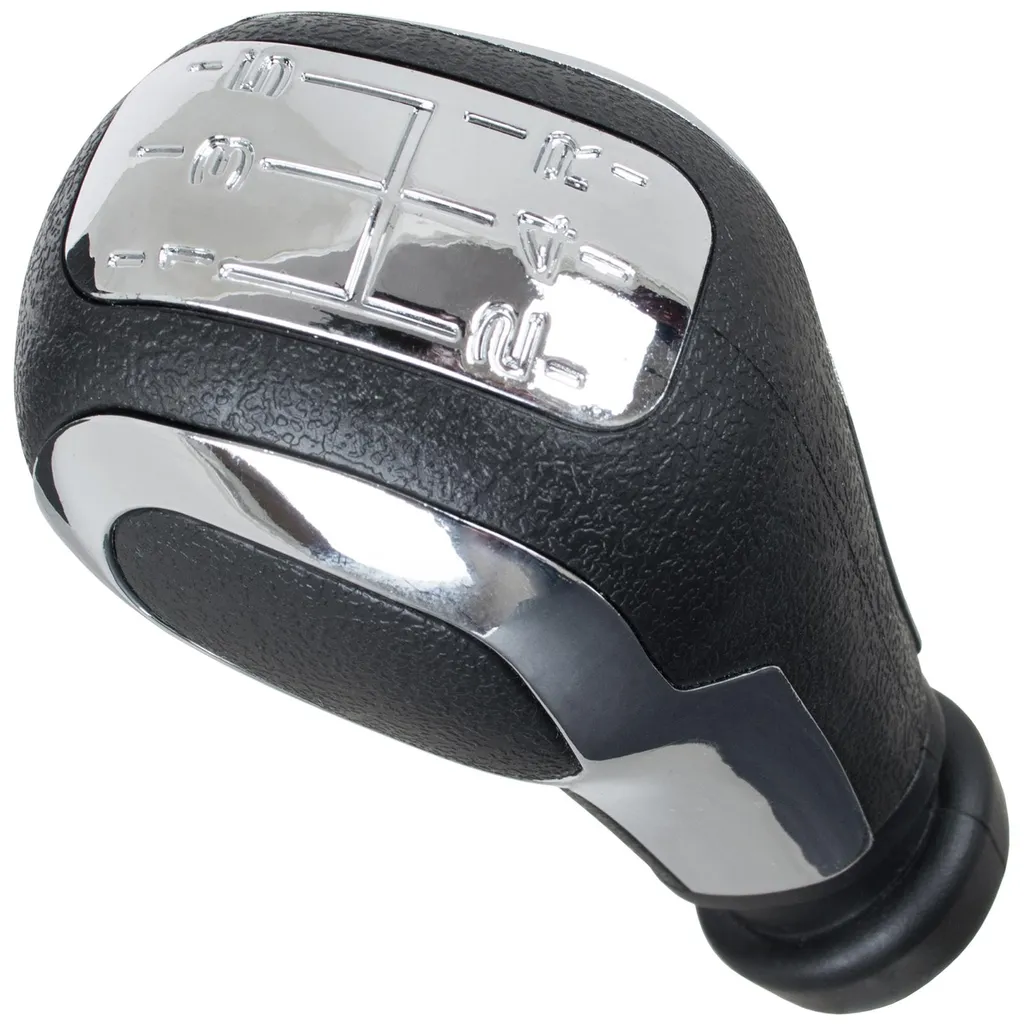 Pommeau de levier de vitesses Peugeot 207 Tuning Sport en cuir noir