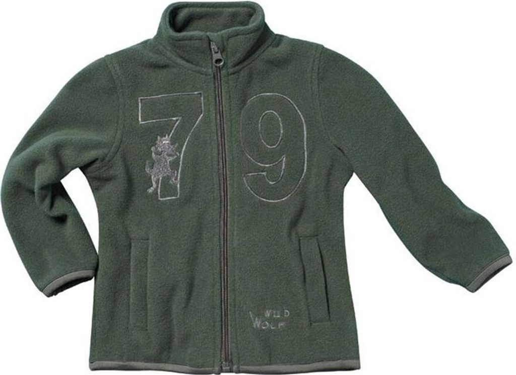 Lupilu Kleinkinder Fleecejacke grün Produktbild 