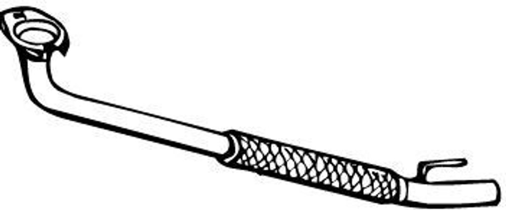 VEGAZ Abgasrohr Auspuffrohr für VW PASSAT Variant (3A5, 35I) Vorne VR-125