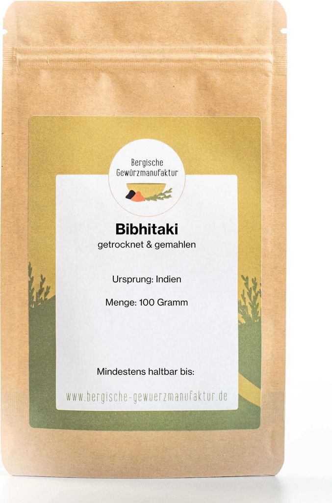 Bibhitaki Pulver, getrocknet und gemahlen Produktbild 