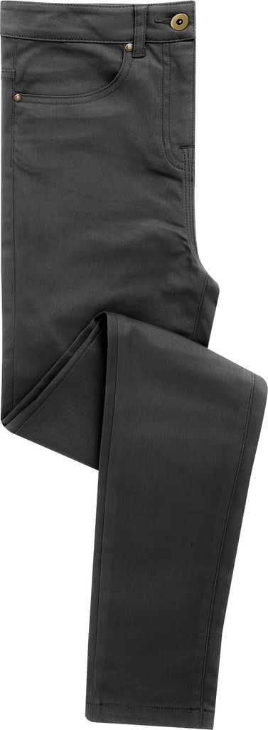 Premier Damen Performance Chinohose RW6307 (34 DE, Reguläre Länge) (Anthrazit)