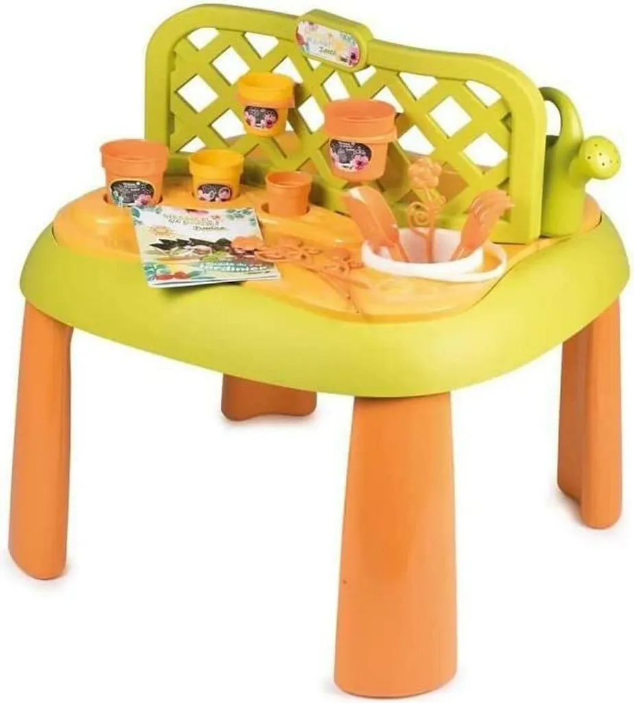 Panier de jardinier enfant Smoby avec kit complet d'outils de jardin