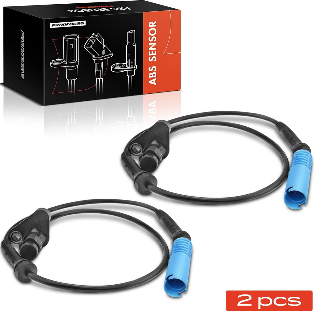 Frankberg 2x ABS Sensor Vorne für BMW 5er E39 5er Touring 2.0L 2.2L 2.5L 2.8L 2.9L 3.0L 1996-2004
