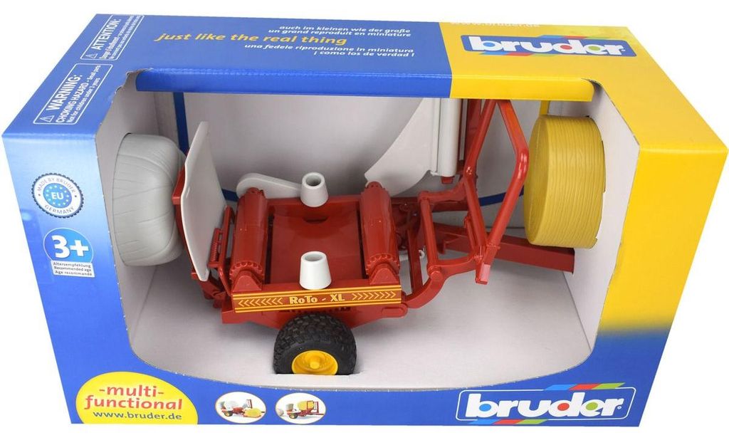 Bruder balwikkelmachine, inclusief 2 ballen. Afmetingen: L Productafbeelding 