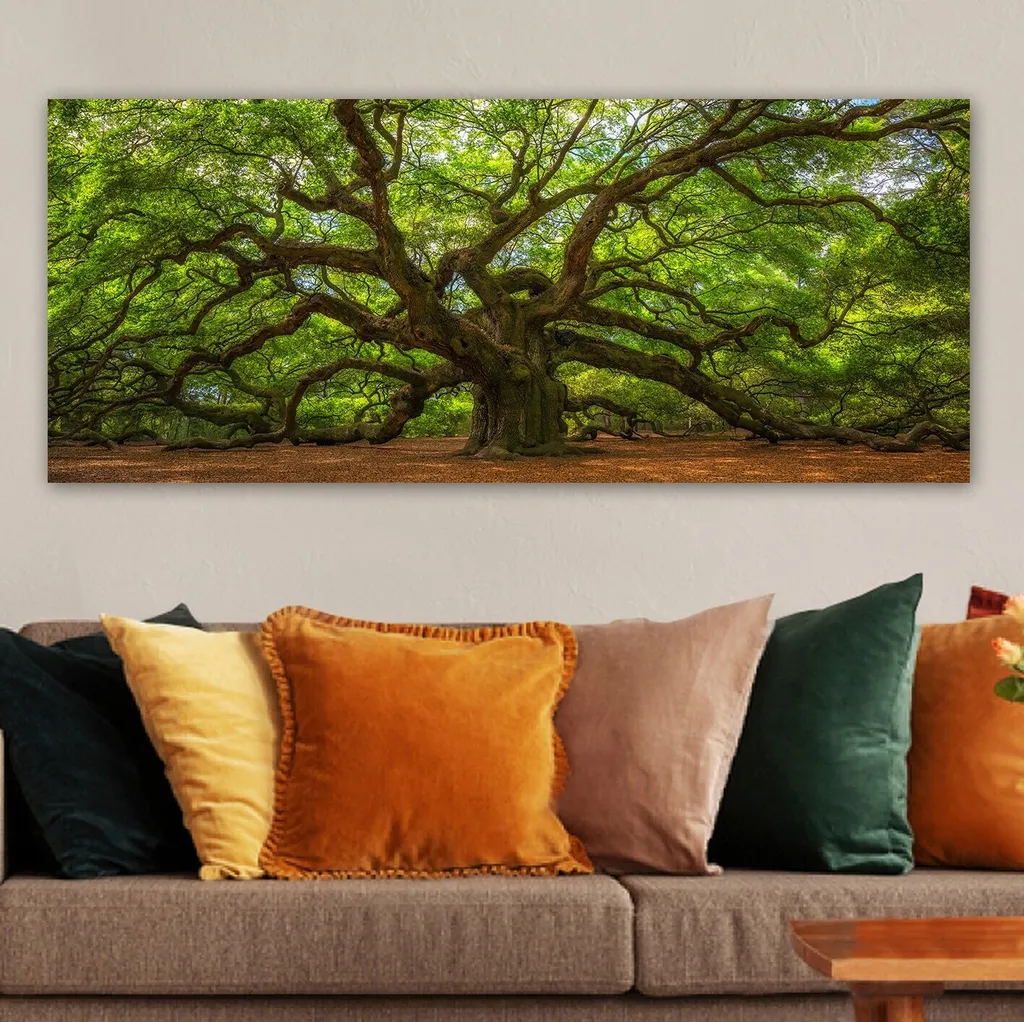 Wallity YTY553671223 ERN1623 Tableau sur Toile Coloré 50 x 120 cm