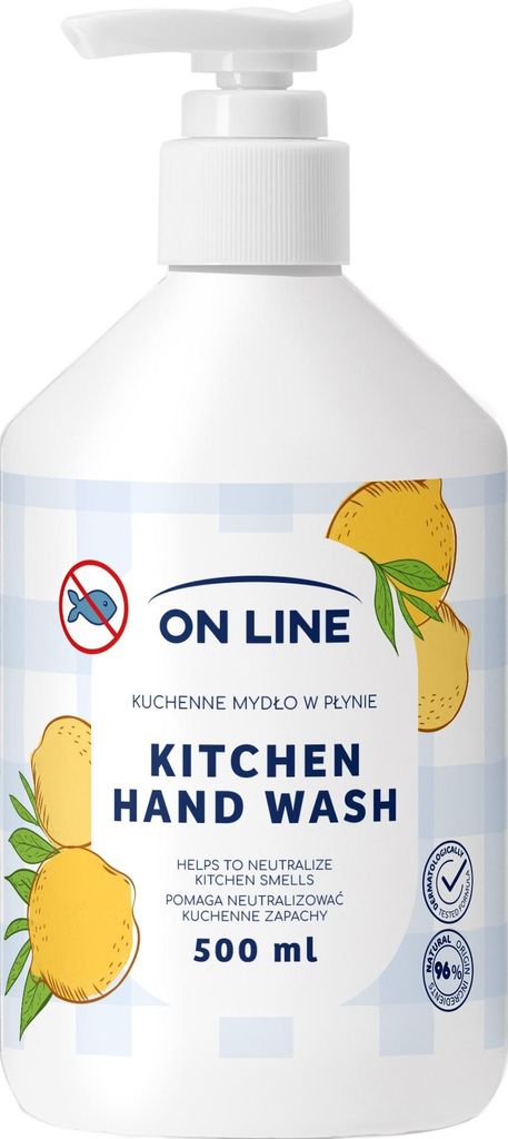 Mydło w płynie On Line Kitchen Cytrynowe 500 ml