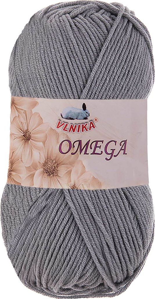 100g Strickgarn Omega Häkelgarn Acrylwolle Klassikgarn Wolle unifarben, Farbwahl