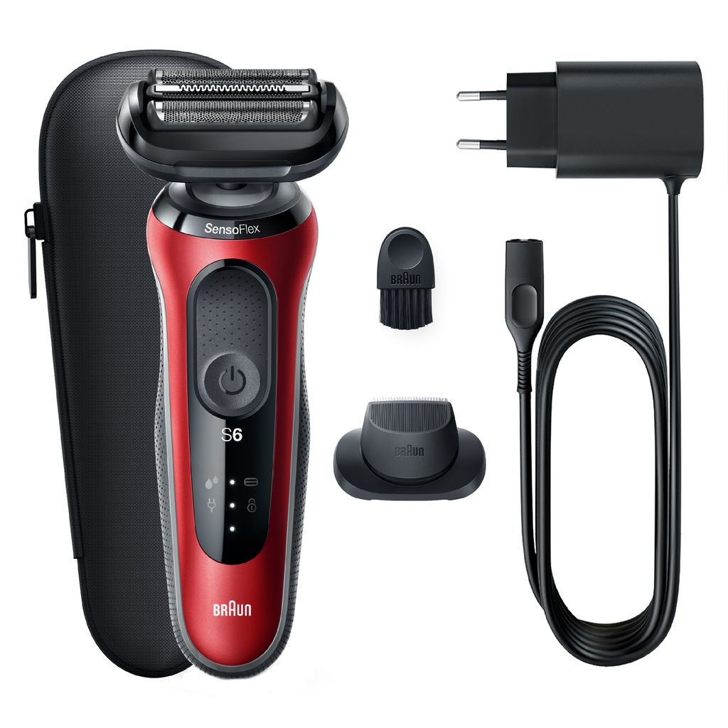 Braun Series 6 61-R1200s, Planžetový holicí strojek, Černá, Obrázek produktu 
