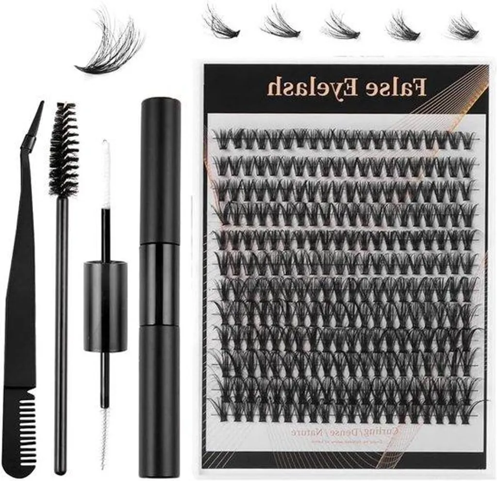 Kit extension cils DIY pour débutants - Finis les cils courts 8-16mm