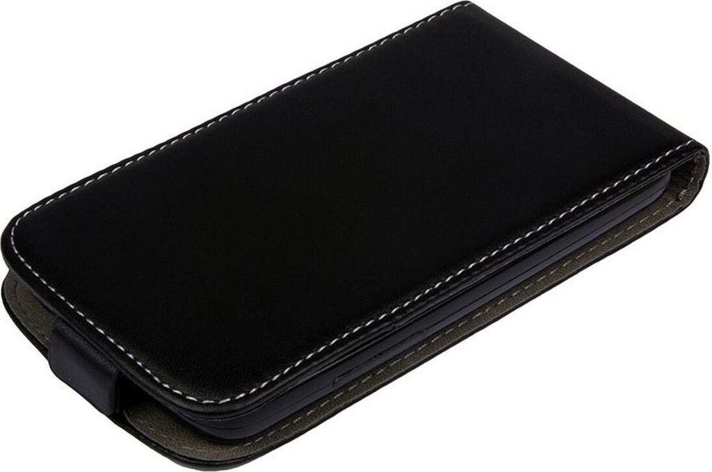 Hülle Tasche (Slim Flex) für Handy Samsung Galaxy Core LTE G3518 schwarz