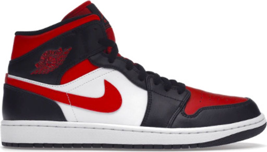 Air Jordan 1 Mid Alternate Bred Toe - EU: 43