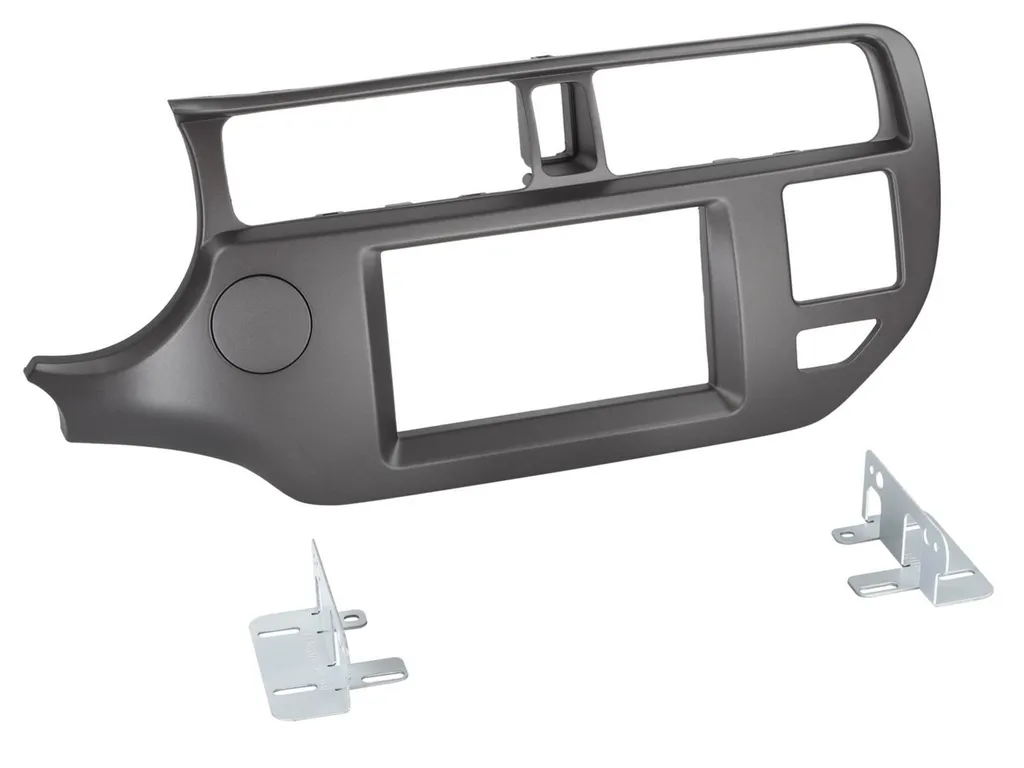 Mascherina Autoradio Kia Rio: Telaio Adattatore per 2 DIN - Facile!