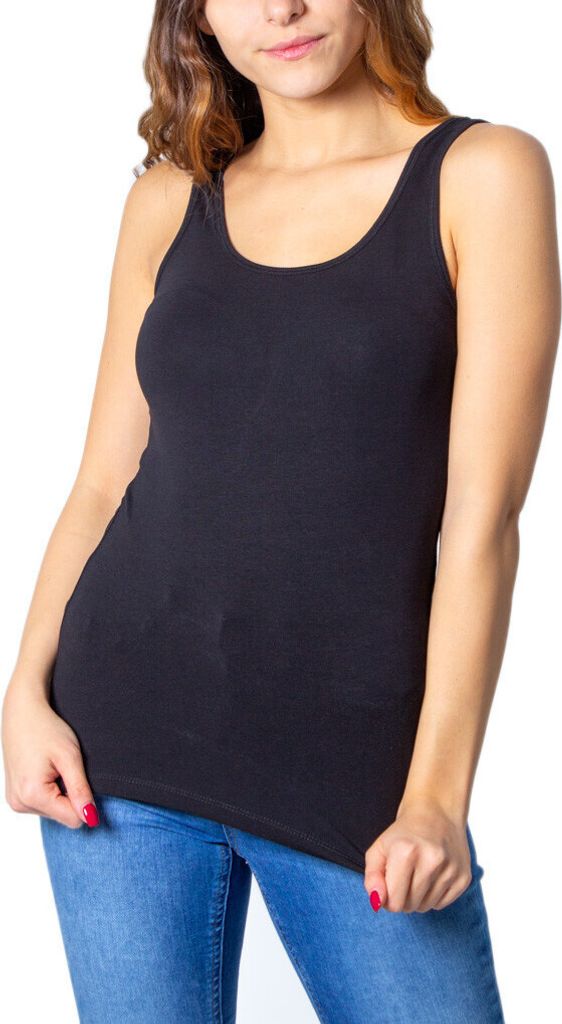 ONLY 15095808, Tank Top, Erwachsener, Weiblich, Schwarz, XS, Runder Halsausschnitt