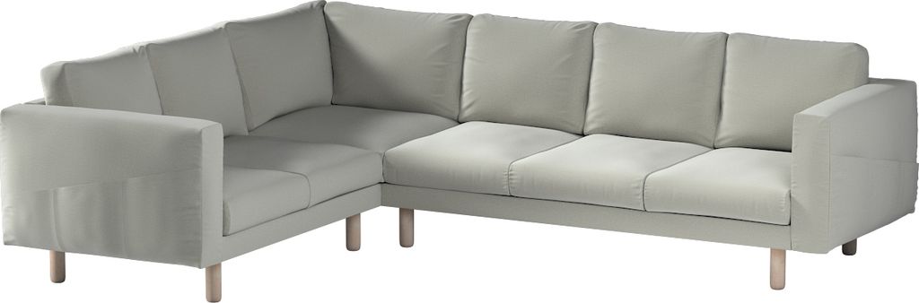 Dekoria Bezug für Norsborg 5-Sitzer Ecksofa, mintgrün, Norsborg 5-Sitzer Ecksofabezug