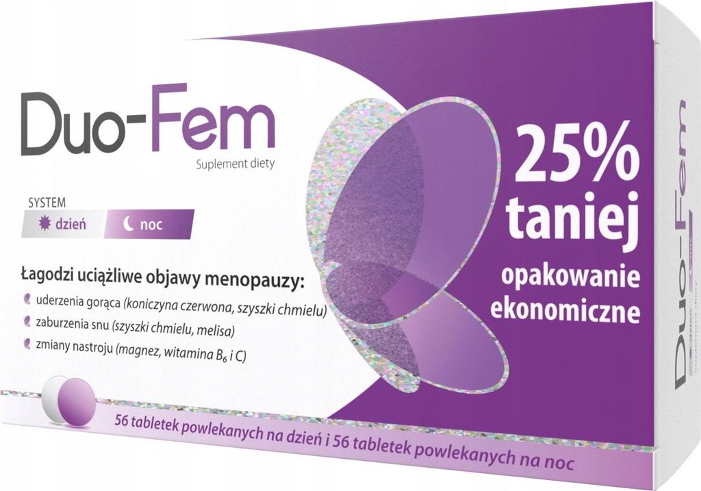 Duo-Fem, 112 tabletek Zdjęcie produktu 