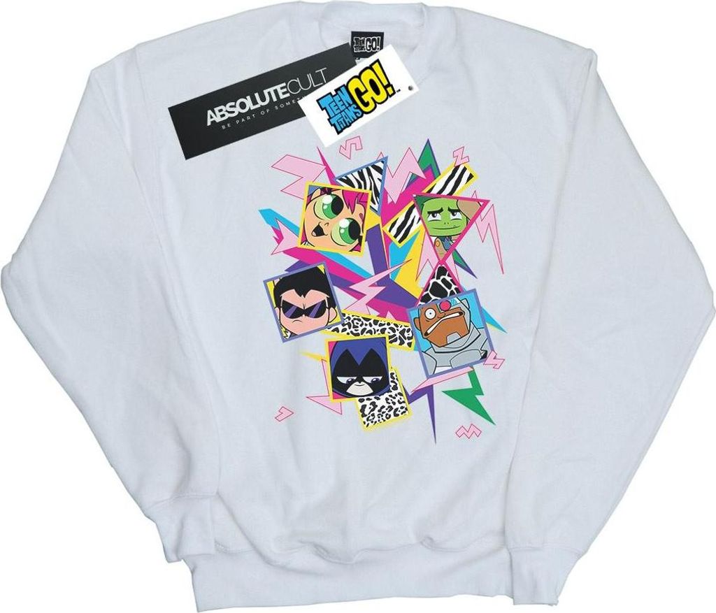 DC Comics - "Teen Titans Go" Sweatshirt für Damen BI41383 (L) (Weiß)