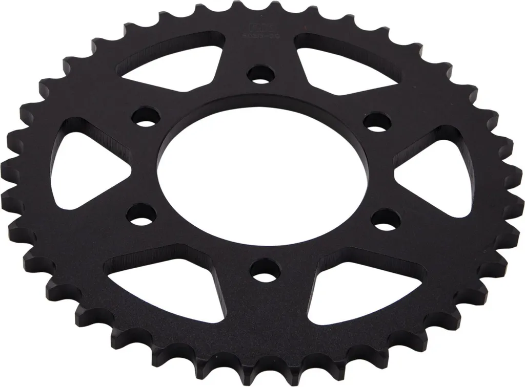 Couronne arrière moto RK 530 en acier renforcé argent 40 dents