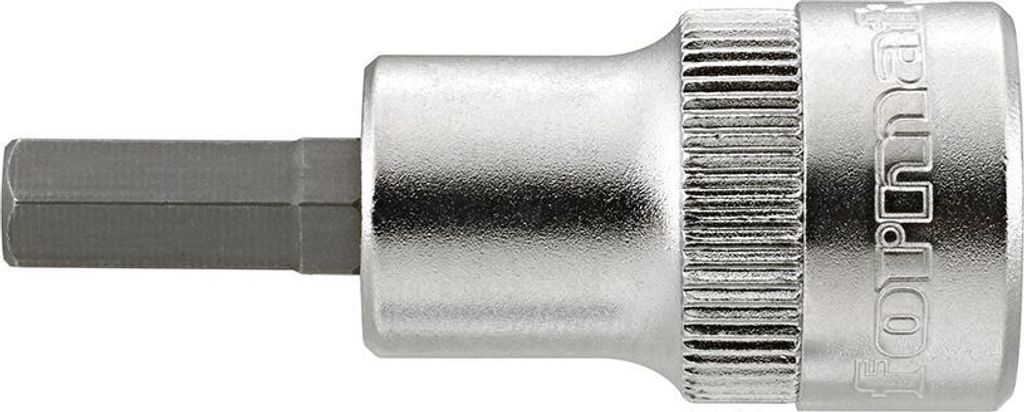 FORMAT Schraubendreher-Einsatz 3/8' hex 4x45mm, Länge:47 mm, Schlüsselweite:6 mm, Antrieb:3/8'