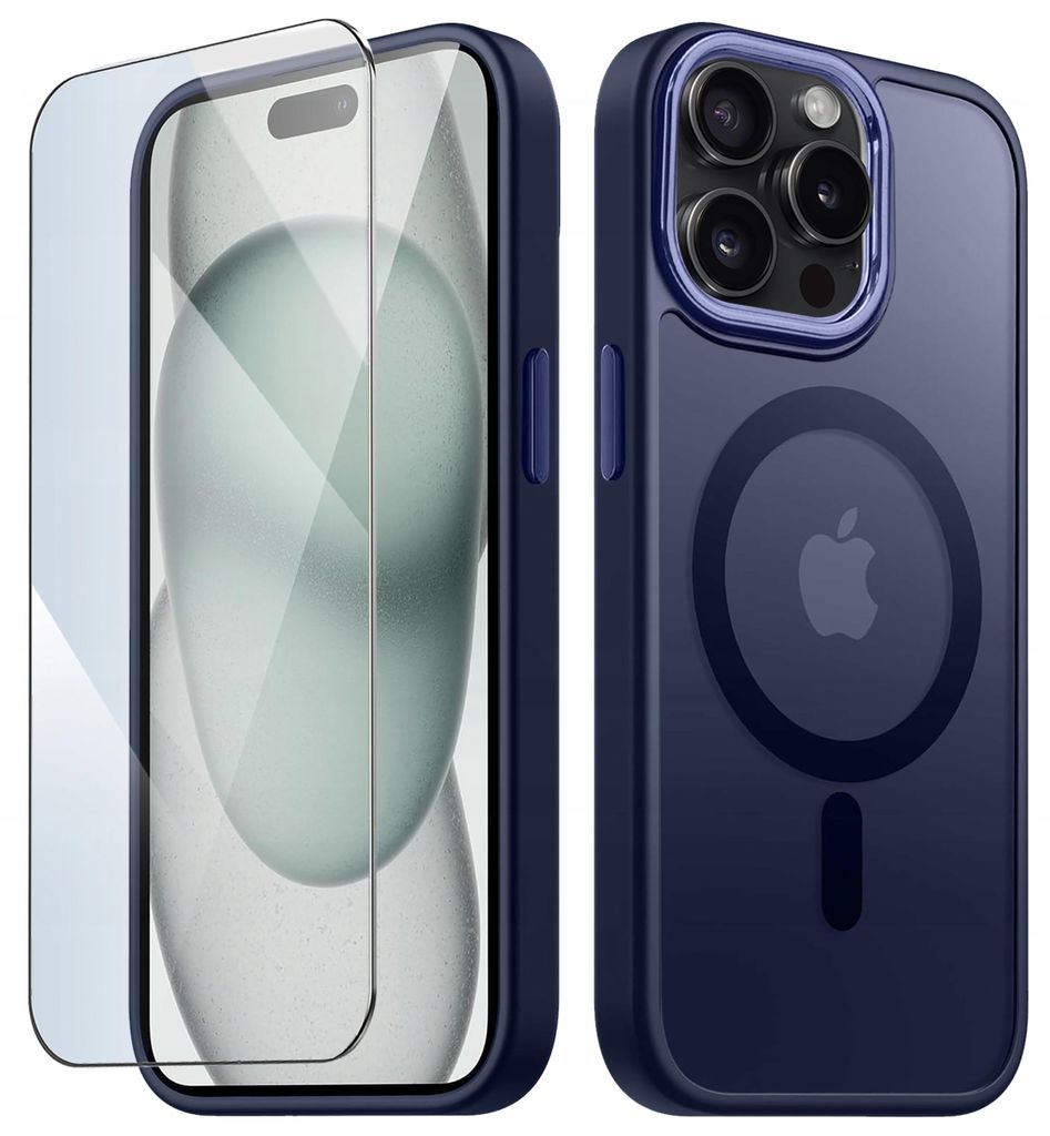 Hülle für iPhone 15 Pro Max mit MagSafe, mattes Case + Produktbild 