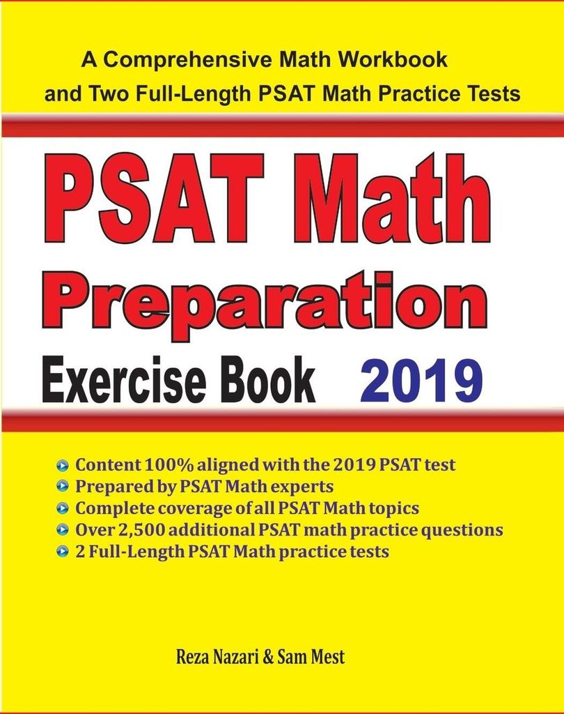 PSAT Math Preparation Exercise Book