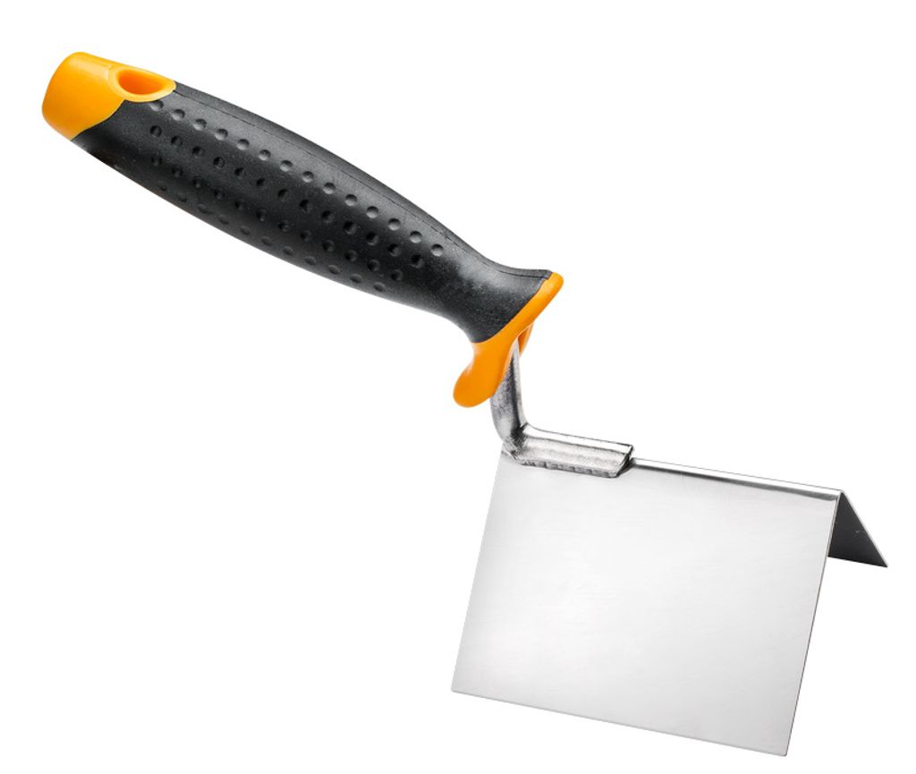 Hardex Winkelkelle *28* 8x6x6cm für Innenwinkel rostfrei 2K-Griff