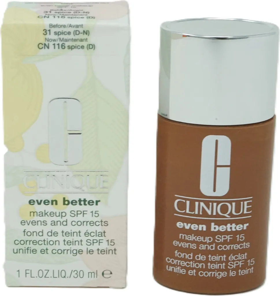 Fond de Teint Correcteur Clinique Even Better CN 116 Spice SPF 15