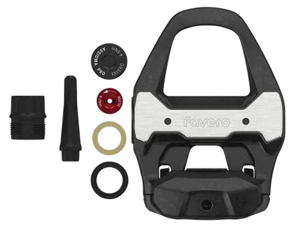 Favero Assioma Pro Rs Right Pedalkörper Silber Silber One Size