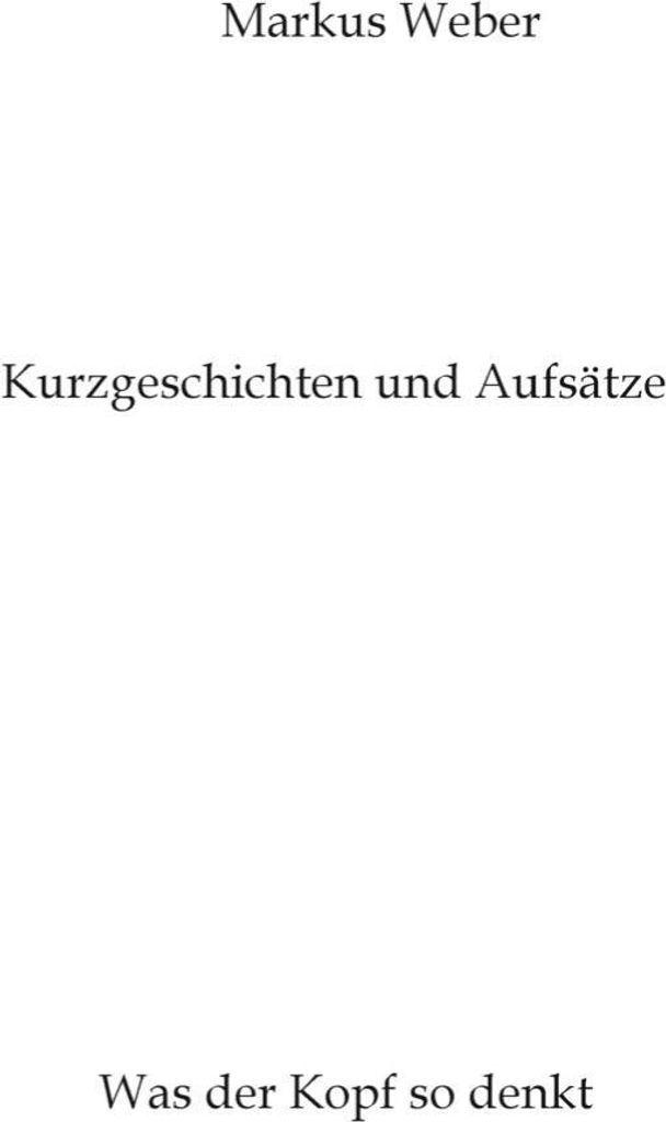 Kurzgeschichten und Aufsätze