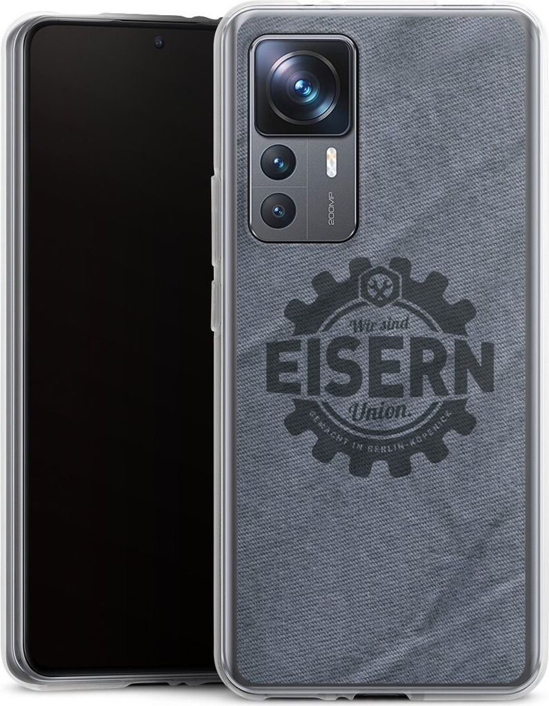 DeinDesign Handyhülle für Xiaomi 12T Pro 5G Silikon Hülle Case Smartphone Schutzhülle 1. FC Union Berlin FCU Offizielles Lizenzprodukt