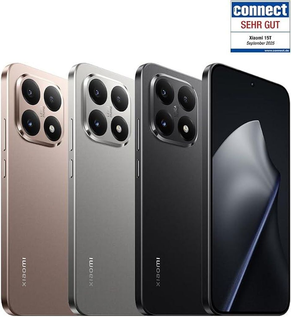 Xiaomi 15T 5G 12/256 Rose Gold Produktbild 
