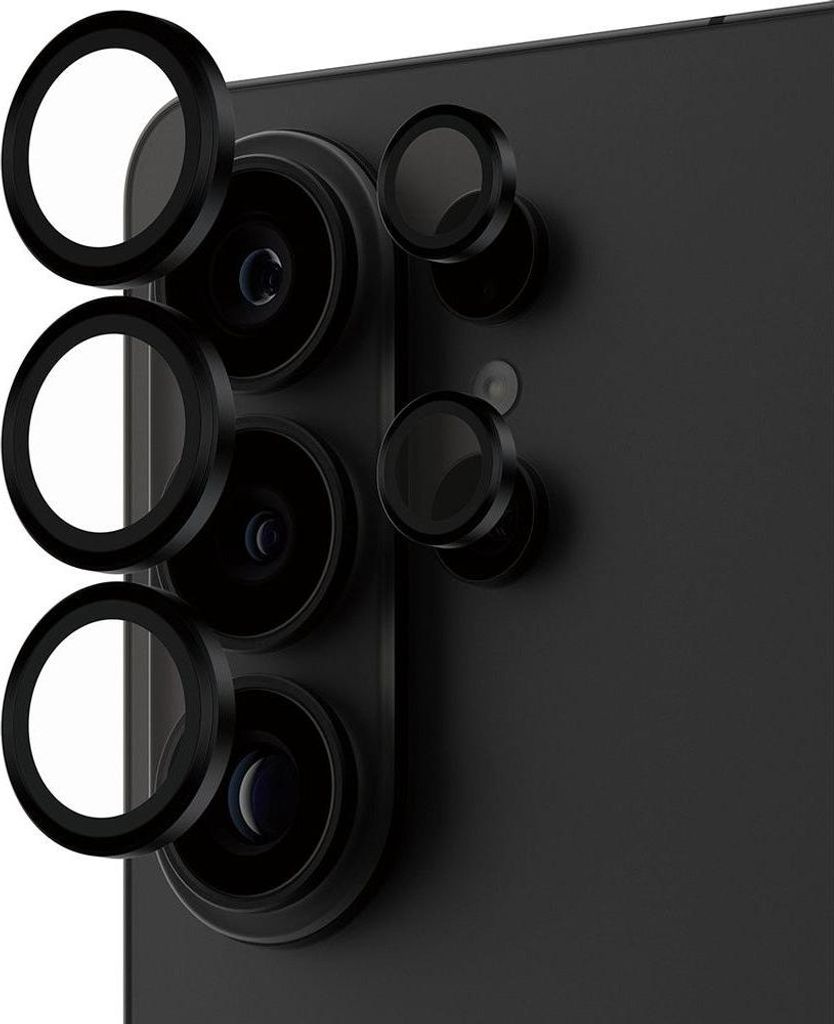 PanzerGlass ® Hoops® Camera Lens Protector Black Samsung Obrázek produktu 