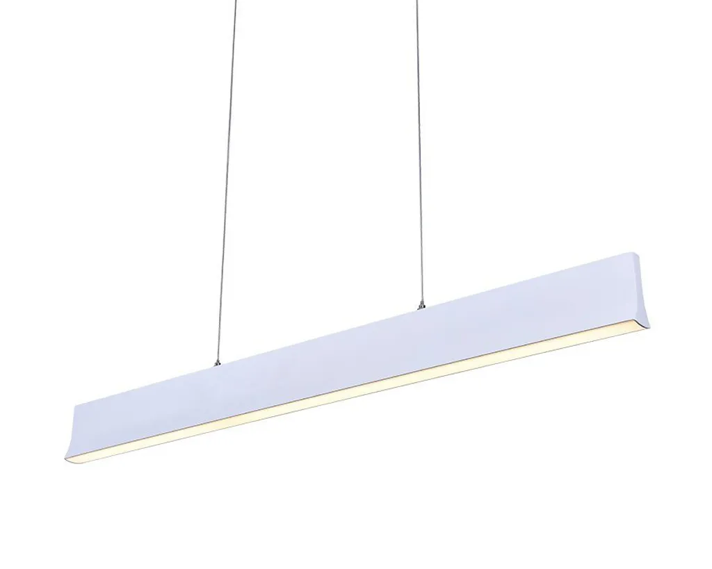 Suspension LED OBLO 30W Blanc Mat 4000K L91,5cm à Intensité Variable