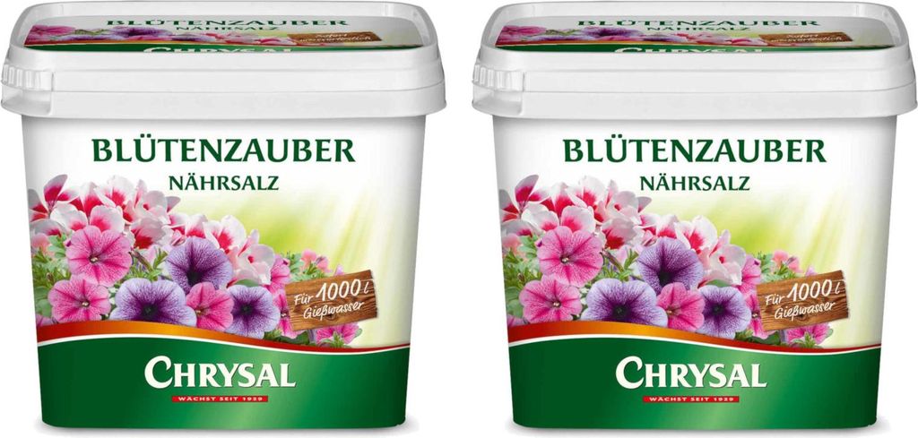 Chrysal Blütenzauber Nährsalz 2x 1 kg Produktbild 