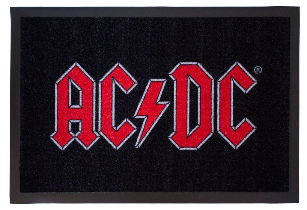 Original AC/DC Logo Fußmatte 060x040 cm sauberlaufmatte Produktbild 
