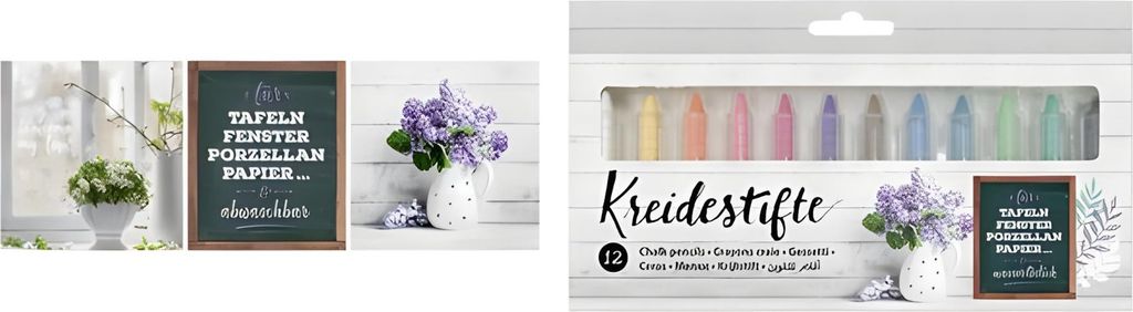 folia 370609 zestaw kredek folia, różne kolory, 6 sztuk Zdjęcie produktu 